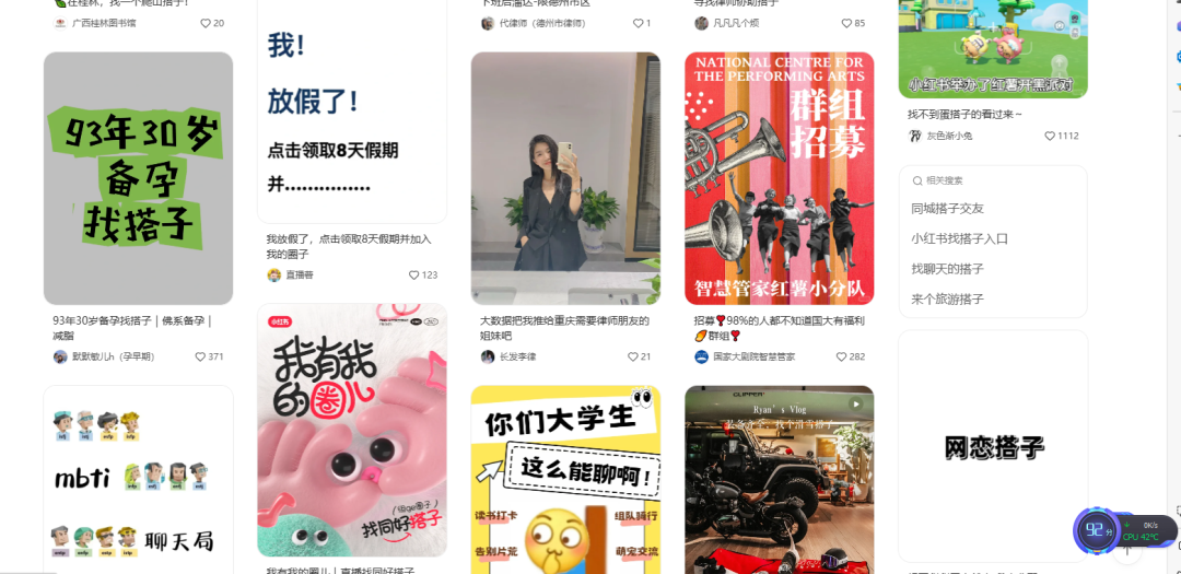小红书搭子交友项目，日收入300＋-淘秘副业