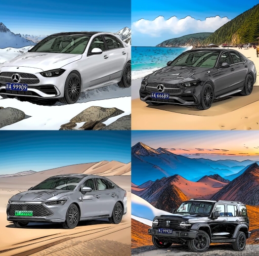 AI画车2.0玩法 半年搞10 W详细玩法拆解 -2