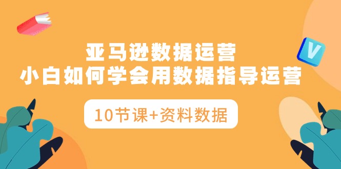亚马逊运营秘籍：小白如何学会用数据指导运营，让你告别盲目决策（10节课+资料数据）-淘秘副业