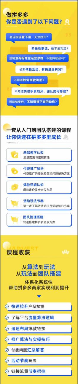 拼多多·进阶课：极限拉升/盈利突破：从算法到玩法 从玩法到团队搭建-18节