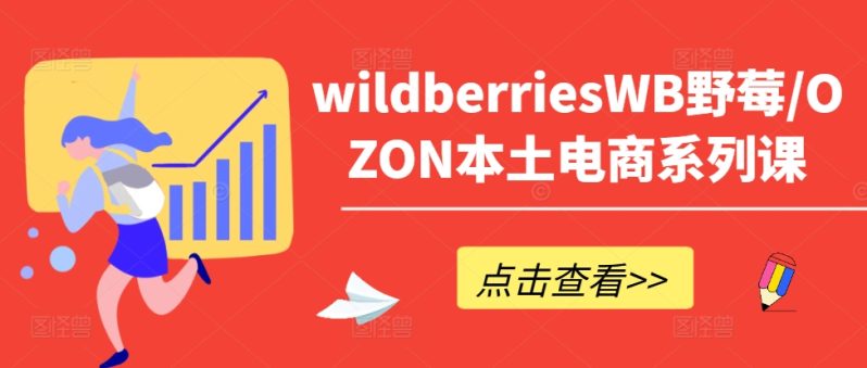 WILDBERRIESWB野莓/OZON本土电商系列课，掌握WB产品优化，出单技巧和订单处理等-淘秘副业