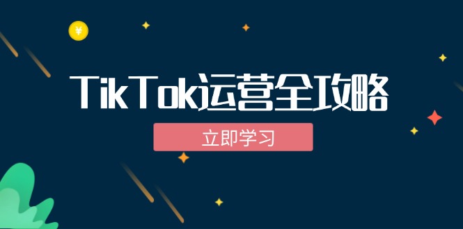 TikTok实战运营全攻略：从下载软件到变现，抖音海外版实操教程-淘秘副业