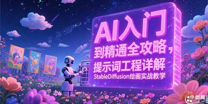 （15181期）AI入门到精通全攻略，提示词工程详解，StableDiffusion绘画实战教学-淘秘副业