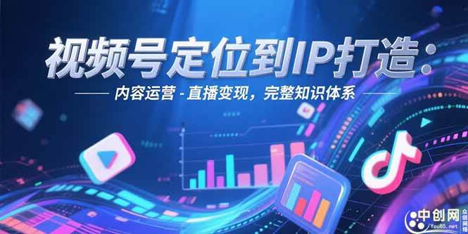 （15173期）视频号定位到IP打造：账号搭建-内容运营-直播变现，完整知识体系-淘秘副业