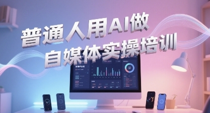 普通一个人用AI做自媒体，助你轻松开启AI自媒体创作之路-淘秘副业