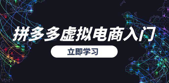 （15158期）拼多多虚拟电商入门，精准选品方法论，无货源模式起盘技巧-淘秘副业