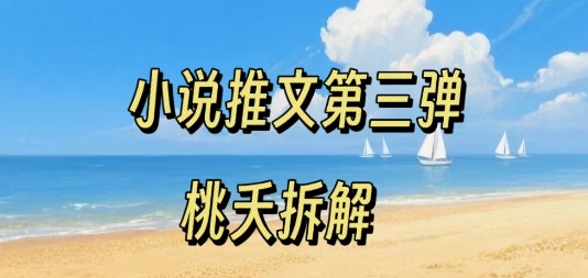 小说推文项目操作全流程第三弹，0粉就能做，门槛低非常适合新手-淘秘副业