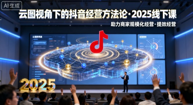 云图视角下的抖音经营方法论,2025线下课,助力商家规模化经营,提效经营(录音+字幕) 云图视角下的抖音经营方法论,2025线下课,助力商家规模化经营,提效经营(录音+字幕)