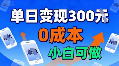 适合新手起步，零成本就能做，当天操作当天见收益，还能无限复制放大的项目-淘秘副业