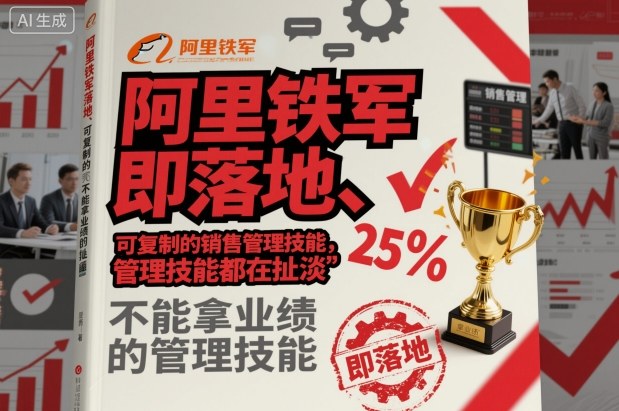 阿里铁军即落地、可复制的销售管理技能，不能拿业绩的管理技能都在扯淡-淘秘副业