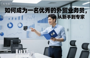 如何成为一名优秀的外贸业务员，从新手到专家-淘秘副业