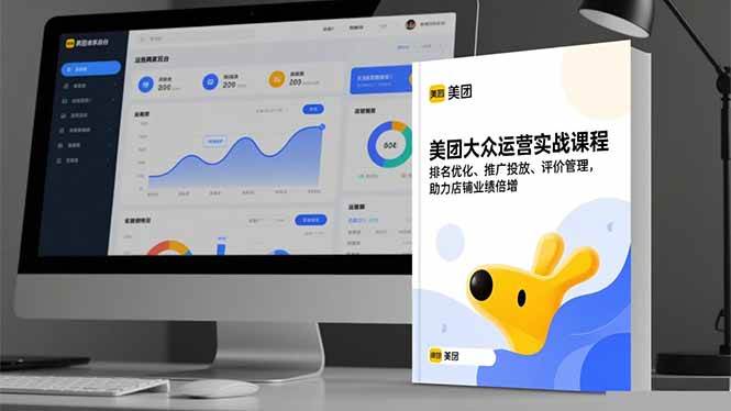 （16518期）美团大众运营实战课程，排名优化、推广投放、评价管理，助力店铺业绩倍增-淘秘副业