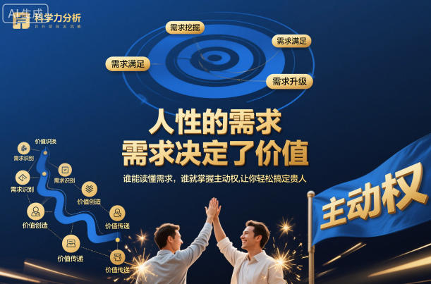 人性的需求，需求决定了价值，谁能读懂需求，谁就掌握主动权，让你轻松搞定贵人【文档】-淘秘副业