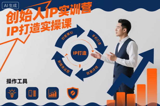 创始人IP实训营，IP打造实操课-淘秘副业