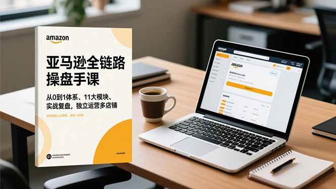 （16788期）亚马逊全链路操盘手课，从0到1体系、11大模块、实战复盘，独立运营多店铺-淘秘副业