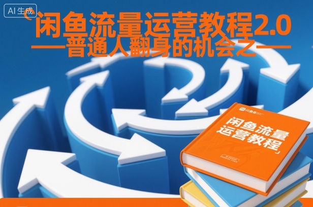 闲鱼流量运营教程2.0——普通人翻身的机会之一-淘秘副业