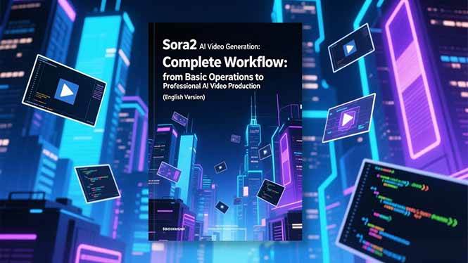 （16758期）Sora2 AI视频生成的系统教程（英文版）：从基础操作到专业级AI视频制作的完整工作流-淘秘副业