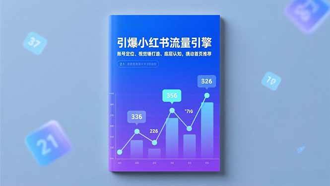 （16744期）引爆小红书流量引擎，账号定位、视觉锤打造、底层认知，撬动首页推荐-淘秘副业