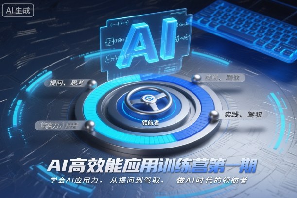 AI高效能应用训练营第一期，学会AI应用力，从提问到驾驭，做AI时代的领航者（更新）-淘秘副业