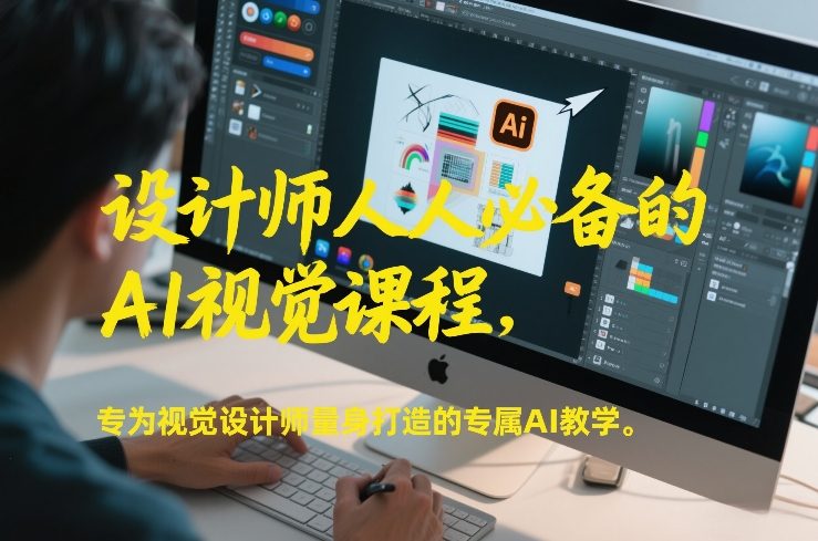 设计师人人必备的AI视觉课程，专为视觉设计师量身打造的专属AI教学-淘秘副业