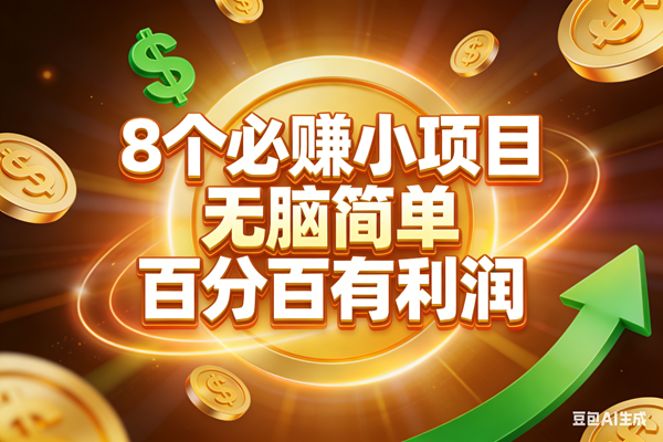 （17178期）10个必赚小项目，无脑简单，百分百有利润，副业首选，日入200+-淘秘副业