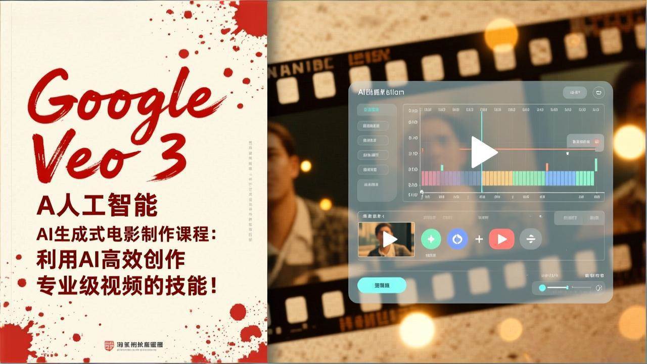 （17032期）Google Veo 3人工智能AI生成式电影制作课程：利用AI高效创作专业级视频的技能！-淘秘副业