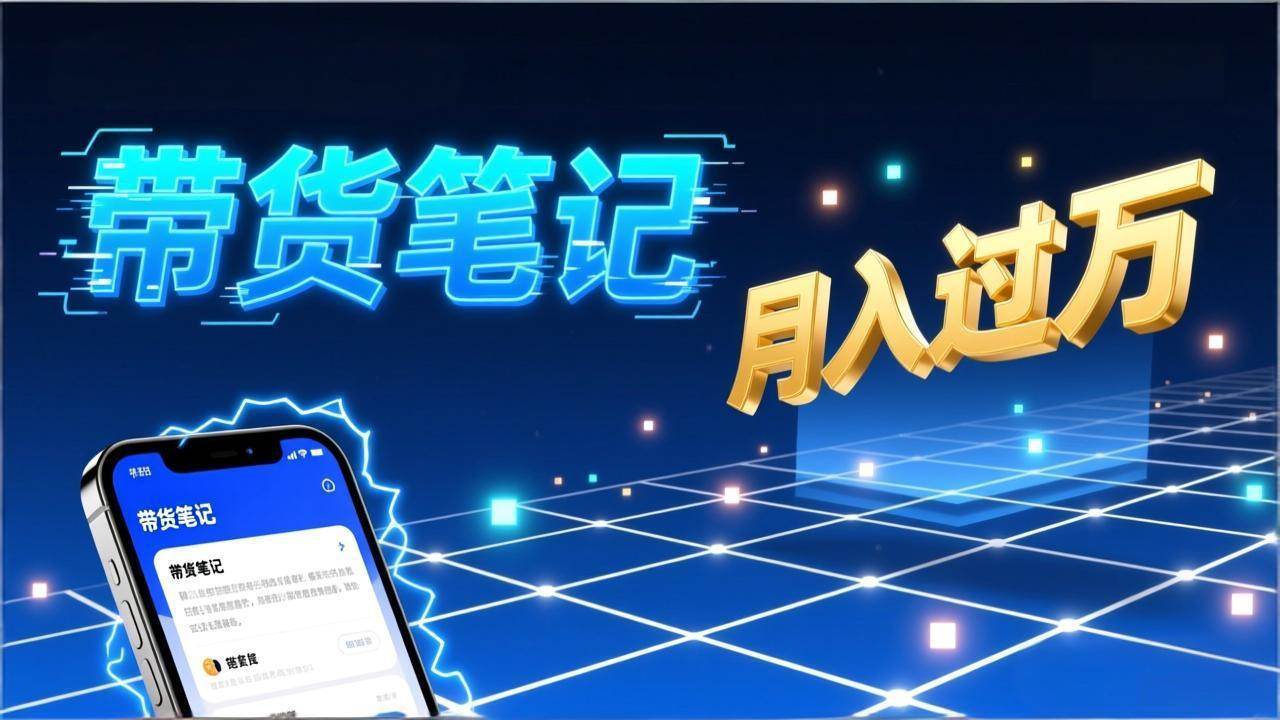 (17229期)小红书爆款笔记带货实战:拆解封面标题正文全要素,手把手教你单篇笔记带货月入过万