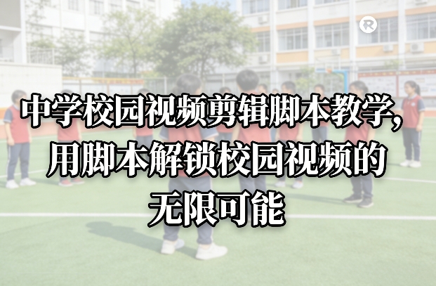 中学校园视频剪辑脚本教学，用脚本解锁校园视频的无限可能-淘秘副业