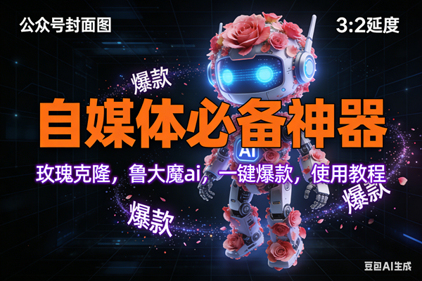 （17334期）玫瑰克隆工具，ai鲁大魔，自媒体必备神器，一键爆款神器，详细教程。-淘秘副业