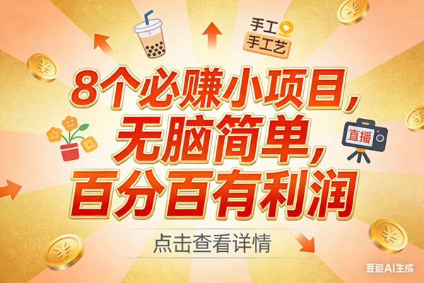 （17284期）9个必赚小项目，无脑简单，百分百有利润，副业首选，日入300+-淘秘副业