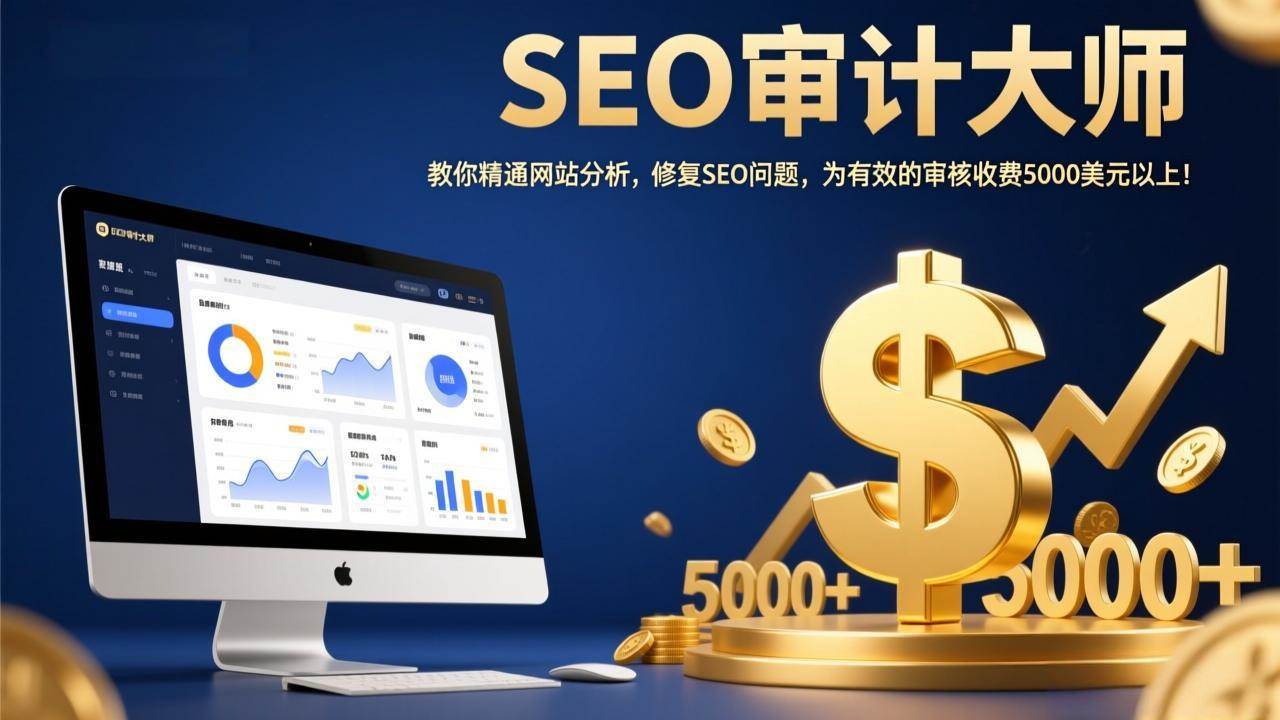 （17475期）SEO审计大师：教你精通网站分析，修复SEO问题，为有效的审核收费5000美元以上！-淘秘副业