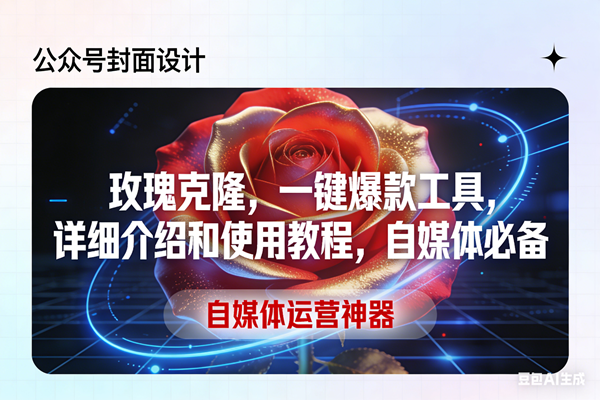 （17578期）玫瑰克隆工具，ai鲁大魔，自媒体必备神器，一键爆款神器，详细教程。-淘秘副业