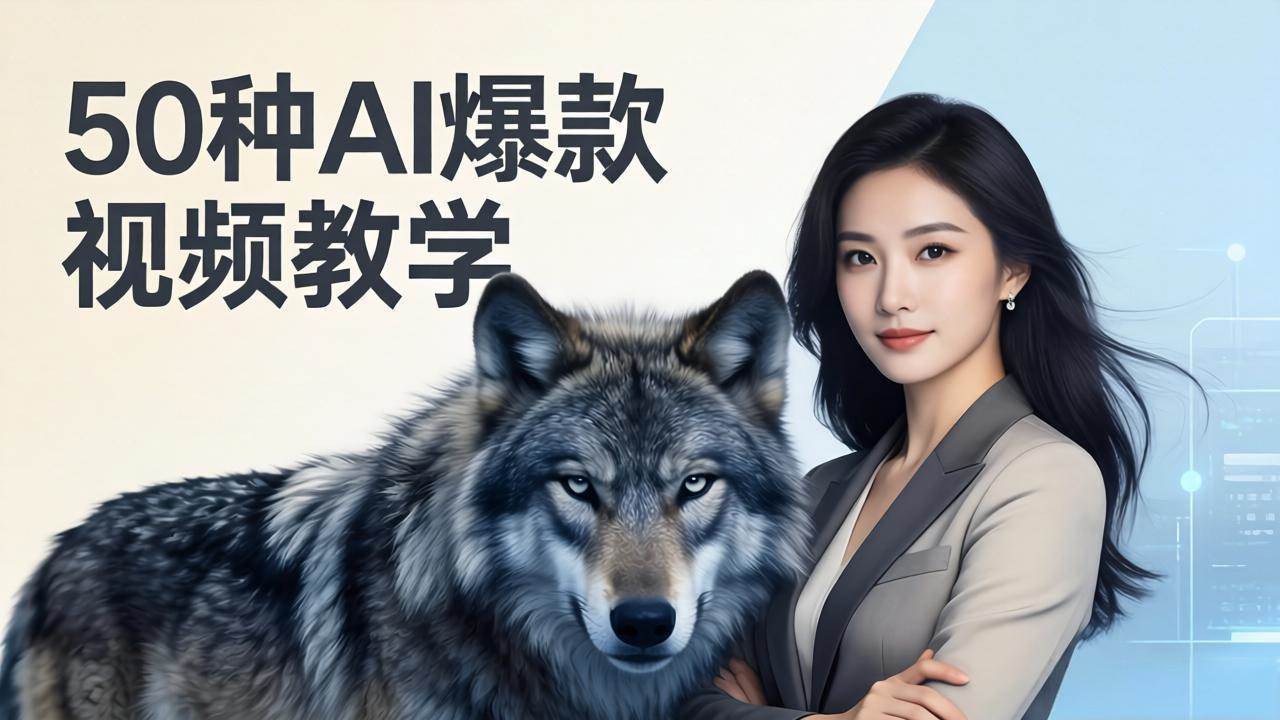 （17815期）50种AI爆款视频教学：影视级古诗词+治愈萌宠+山海经蛟龙，高阶宝典商业落地-淘秘副业